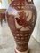 Vase Art Déco en Émail Doré avec Motif Animalier, Espagne 9