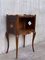 19th Century French Wooden Bedside Table with Open Shelf, Set of 2 2