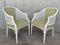 Hollywood Regency Faux Bamboo Chairs, Set of 2 4