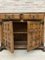 19th Catalan Spanish Baroque Carved Walnut Buffet 19