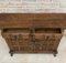 19th Catalan Spanish Baroque Carved Walnut Buffet 12