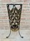 Mid-Century Umbrella Stand in Gilt Iron and Brass, Image 2