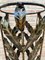 Mid-Century Umbrella Stand in Gilt Iron and Brass, Image 10