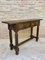 Early 20th Century Carved Walnut Spanish Console Table, Image 5