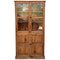 19th Century Large Cabinet with Glass Vitrine 1