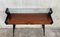 Mid-Century Console Table with High Glass Shelves 7