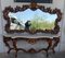 Spanish 20th Century Baroque Style Carved Walnut and Marble Console Table, Image 13