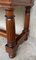 20th Marquetry Spanish Chestnut Console Table 10
