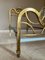 French Mid-Century Gold Brass and Bronze Twin Size Headboards, Set of 2, Image 9