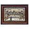 20th Century The Last Supper Metal Relief 1