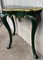 Italian 20th Century Polychrome Green Console Table 4