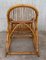 Mid-Century Bamboo Rocking Chairs in the Style of Franco Albini, Italy, Set of 2, Image 7