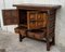 19th Spanish Baroque Carved Walnut Chest of Drawers, Image 3