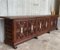 19th Century Large Spanish Baroque Carved Oak Buffet, Image 2