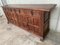 20th Century Large Spanish Carved Oak Buffet 4