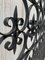 Large Decorative Wrought Iron Filigree Screen or Room Divider, Image 9