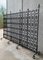 Large Decorative Wrought Iron Filigree Screen or Room Divider 4