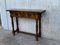 20th-Century Spanish Tuscan Console Table with Two Drawers and Turned Legs, Image 3