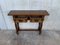 20th-Century Spanish Tuscan Console Table with Two Drawers and Turned Legs, Image 6