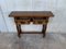 Table Console Toscane du 20ème Siècle avec Deux Tiroirs et Pieds Tournés 6