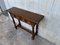 20th-Century Spanish Tuscan Console Table with Two Drawers and Turned Legs, Image 4