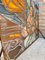 Pantalla de chimenea Mid-Century de vidrio y hierro pintado, Imagen 16