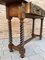 Early 19th-Century Catalan Carved Walnut Wood Console Table 11