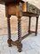 Early 19th-Century Catalan Carved Walnut Wood Console Table, Image 11