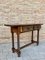 Early 19th-Century Catalan Carved Walnut Wood Console Table, Image 7
