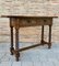 Early 19th-Century Catalan Carved Walnut Wood Console Table, Image 5