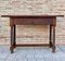 Early 19th-Century Catalan Carved Walnut Wood Console Table, Image 8