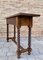 Early 19th-Century Catalan Carved Walnut Wood Console Table, Image 12