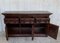 19th-Century Large Catalan Baroque Carved Oak Tuscan Credenza or Buffet 9