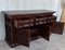 19th-Century Large Catalan Baroque Carved Oak Tuscan Credenza or Buffet 8