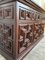 19th-Century Large Catalan Baroque Carved Oak Tuscan Credenza or Buffet 11