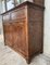 Mid 19th-Century 2-Part Step Back Walnut Pie Safe Cupboard with Glass Doors 7