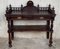 Antique Victorian Carved Oak Console Table, France, 1890s 3