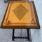 19th-Century Baroque Spanish Side Table with Marquetry & Painted Top 6
