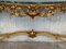 20th-Century Baroque Style Carved Walnut Ormolu and Green Marble Console Table, Image 8