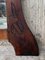Specchio da parete Arts & Crafts antico in legno di quercia intagliato, anni '20, Immagine 10