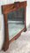 Specchio da parete Arts & Crafts antico in legno di quercia intagliato, anni '20, Immagine 4