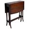 19th-Century Victorian Small Folding Side Table 1