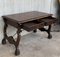 19th-Century Spanish Carved Walnut Renaissance Desk 6