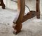 19th-Century Solid Walnut Baroque Lyre-Leg Trestle Refectory Desk 10