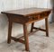 19th-Century Solid Oak Baroque Trestle Desk 4