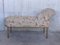 Chaise longue inglesa Regency dorada y tapizada, década de 1820, Imagen 3