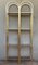 Mid-Century Brass Shelves with Smoked Glass, Set of 2 4