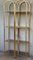 Mid-Century Brass Shelves with Smoked Glass, Set of 2 2