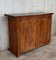 19th Century Northern Spanish Carved Walnut Console Table with 2 Drawers 14
