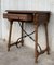 Table Bargueno ou Bureau de Dame avec Tiroir Sculpté, Espagne, 20ème Siècle 5